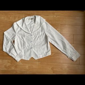 White shirt - jacket